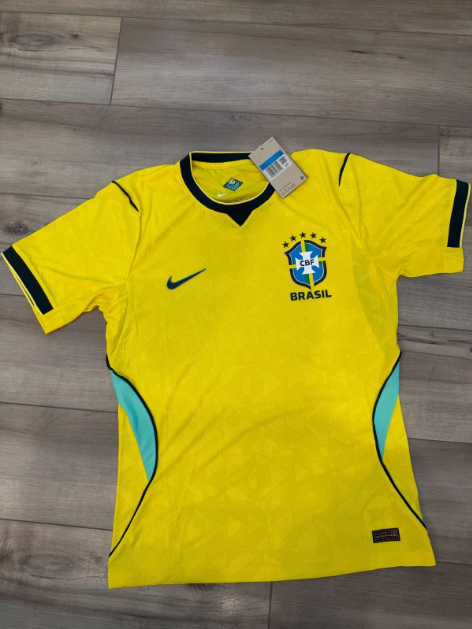 Camisa Brasil 2026 Amarela